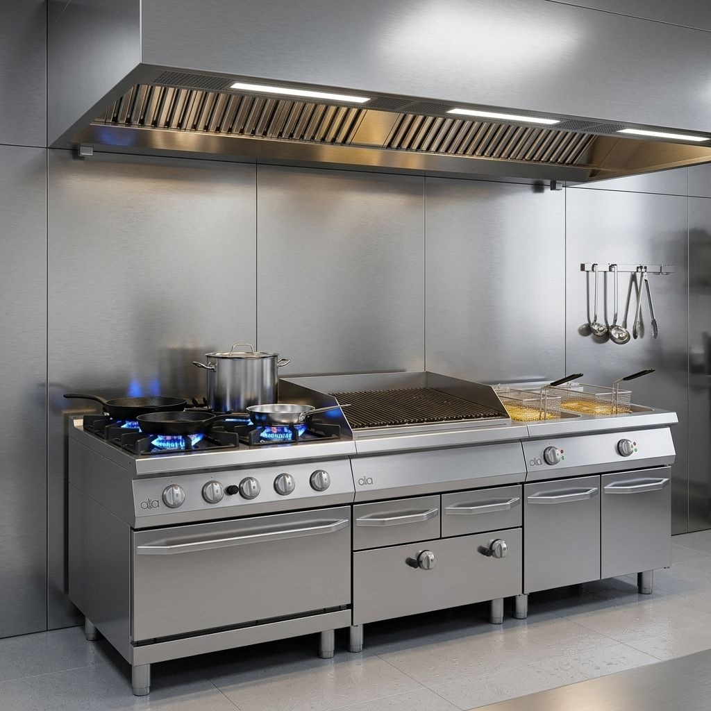 Equipamentos de cozinha industrial inox